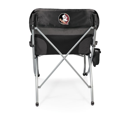 Picnic Time Family Of Brands NCAA Florida State Seminoles PT-XL Heavy Duty Camping Chair 400 lb Capacity, Black 793-00-175-174-0