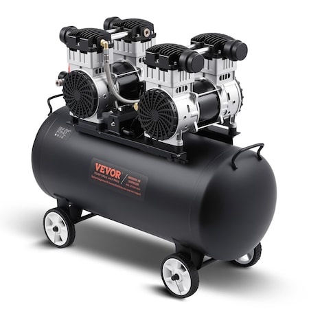 Vevor Air Compressor Compact Portable Oil Free Compressor 20 Gallon 90 PSI FB1500D0-20C80