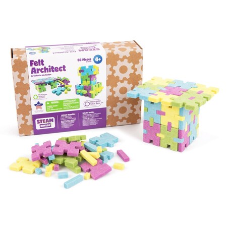Roylco Felt Architect, 88-Piece Set R20313