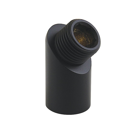 Kingston Brass Wall Mount Supply Elbow, Matte Black K220M0