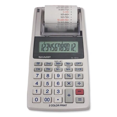 Acoustic Handheld Printing Calculator AC3469865