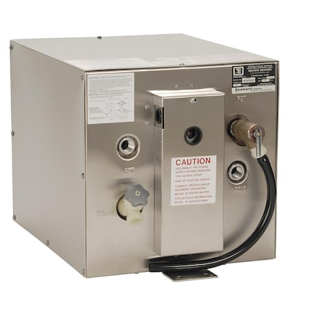 Powerhouse 120V 1500W 11 gal Whale Seaward Hot Water Heater - Stainless Steel PO3455346