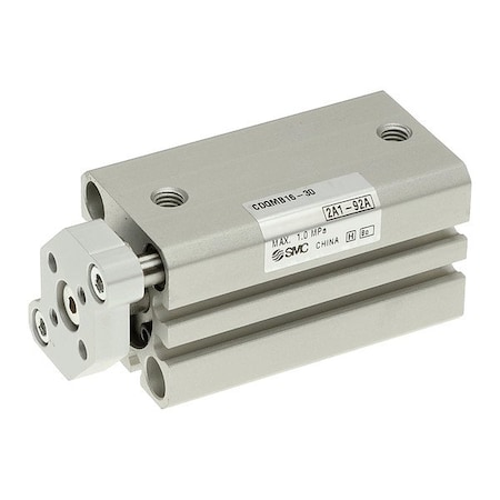 Smc Compact Guide Rod Cylinder, CQM CDQMB12-10