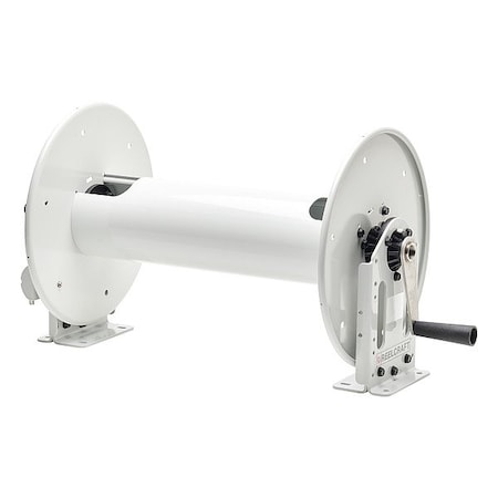 Reelcraft Hand Crank Hose Reel, Gray, 25 lb C23022