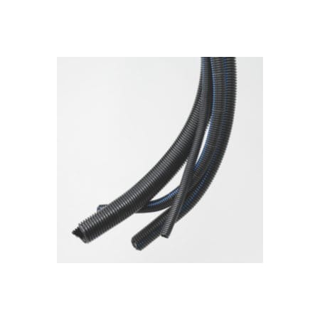 Drossbach Slit Convoluted Tube, 0.51 in, Black, Blue, 110 ft 012VPBSL0000XZS