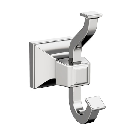 Amerock Mulholland Chrome Traditional Single Robe Hook BH3602026