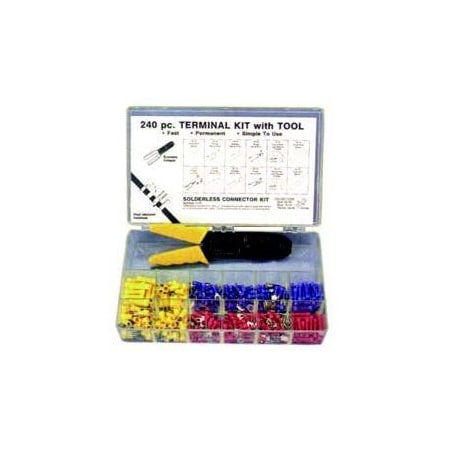 Hillsdale Terminal 240 pc Vinyl Kit W/Tool 5990-240V