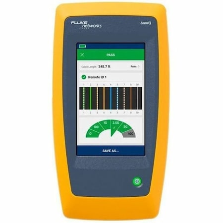 Fluke Networks Cable Network Tester, RJ45, Network Cables LIQ-100