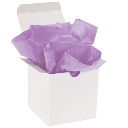 Bubblefast 480 20 x 30'' Lavender Gift Grade Tissue Paper BFT2030R