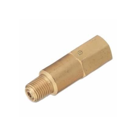 Western Enterprises Inline NPT Check Valve, 1/4 in NPT, M/M, 3,000 PSI 312-CV-4M