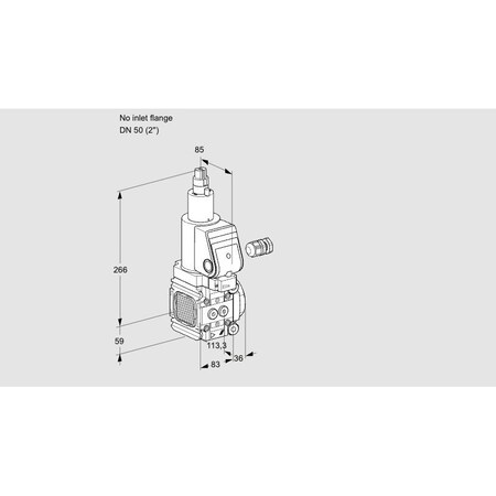 Honeywell Kromschroder VAS3-/50R/LWGR KS88028894
