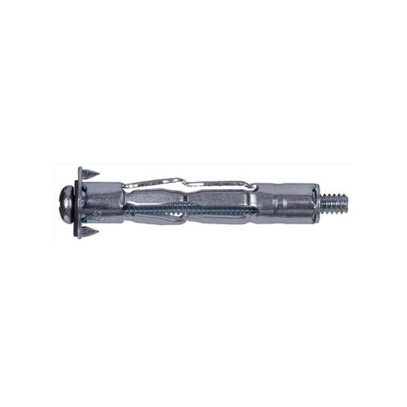 Hillman Hollow Wall Anchors 3/16" D X 3/16 Short in. L Metal Pan Head, 15PK 41304