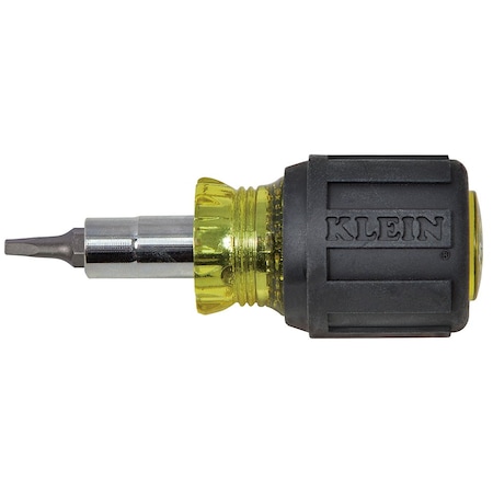 Klein Tools Phillips, Slotted, Square Bit 3 1/4 in, Drive Size: 1/4 in, 5/16 in , Num. of pieces:6 32562