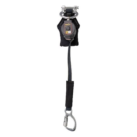 Honeywell Miller TurboLite+ Arc Flash Self-Retracting Lifeline, Quick-Connect, Aluminum, 1 Leg(s) MTL-OAF1-63/6FT