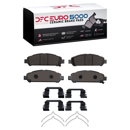 Dfc 5000 Euro Ceramic Disc Brake Pad Set,  1600-1401-01