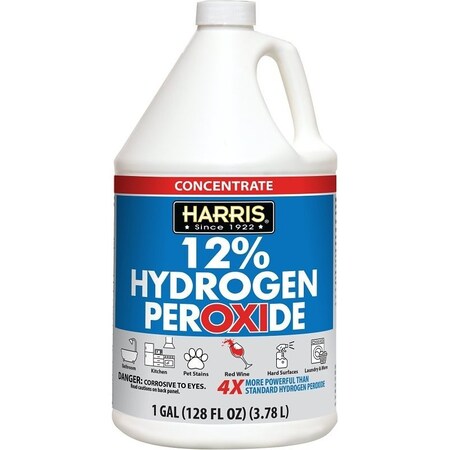 Harris All-Purpose Cleaner, 128 oz, Liquid, Pungent, Clear HP12-128