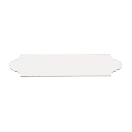 Andova Tiles SAMPLE-Concerto-Brassini 2-in. x 9-in. Lantern Glossy Ceramic Wall Tile SAM-ANDCBRA1068