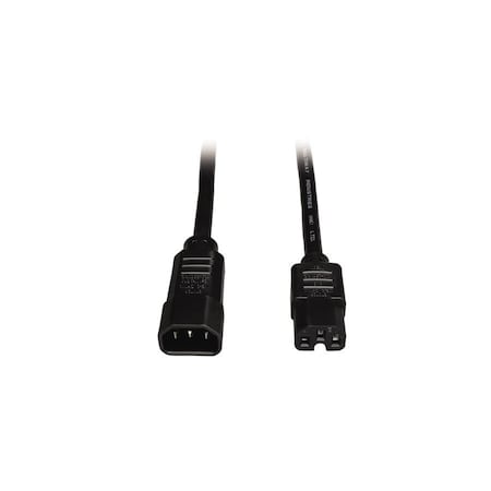 Tripp Lite 6-FT. HEAVY DUTY 14AWG POWER, CORD, C14-TO-C15,  518586