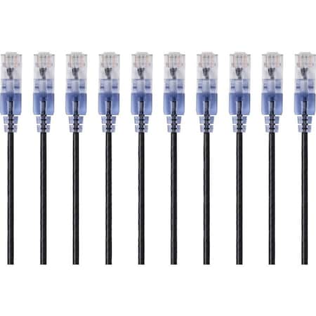 Monoprice Voice and Data Patch Cord, 7 ft L, PK10 15161
