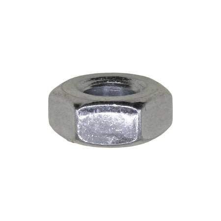 Auveco 1/4in-20 Hex Machine Screw Nut Zinc, 100PK 733
