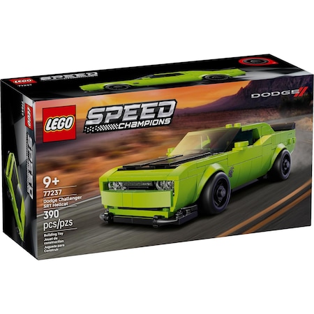 Lego Speed Champions Dodge Challenger SRT Hellcat Building Set Multicolored 390 pc 77237