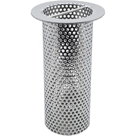Amgood Commercial Flood Drain Strainer 1, 3 in. Diameter x 6 in. Tall Cylinder CSSS-3x6-Z