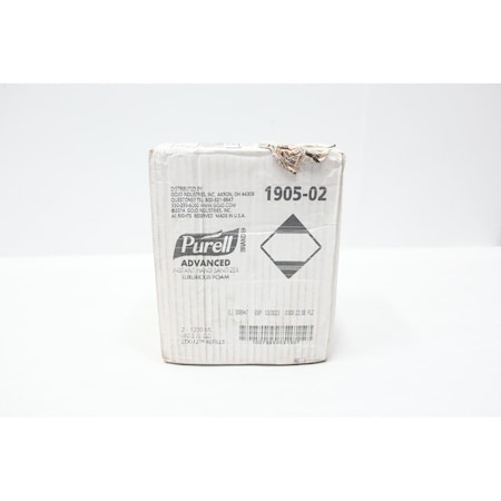 Purell 1905-02 INSTANT HAND SANTITZER FOAM OTHER DECONTAMINATION, 2PK 1859