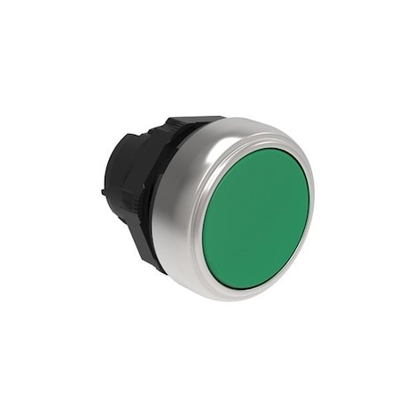 Lovato Maintained Green 22Mm Flush Button, 10PK LPCQ103
