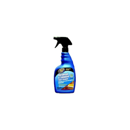 Zep Floor Cleaner, 32 oz Bottle, Liquid, Pleasant Lemon, Clear ZUHLF32
