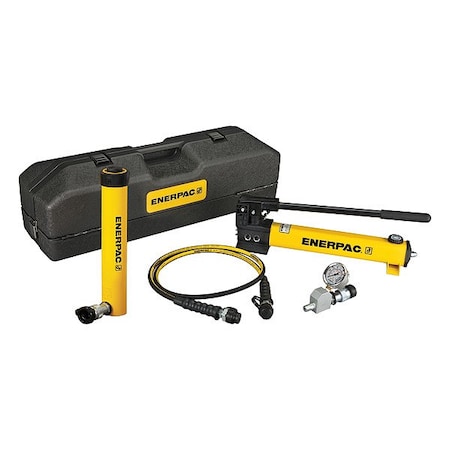 Enerpac Hydraulic Cylinder and Hand Pump Set SCR1010TB