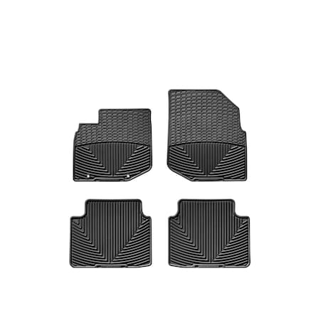 Weathertech Black, Front and Rear All Weather Floor Mats WTHB147150