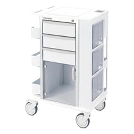 Marketlab Medical Procedure Cart, Aluminum, 38 in H 21491