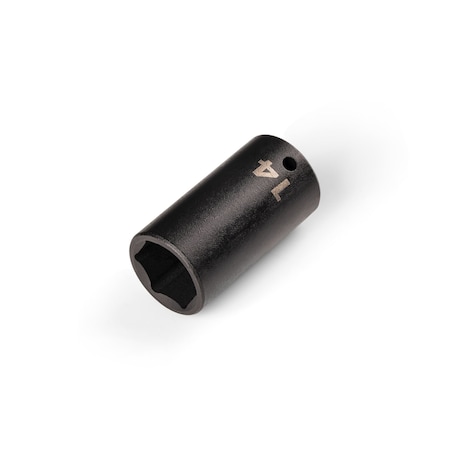 Tekton 1/4 Inch Drive x 14 mm Semi-Deep 6-Point Impact Socket SID04114