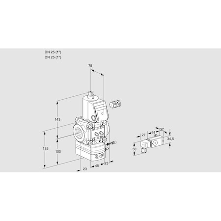 Honeywell Kromschroder VAH125R/NWAE KS88020789