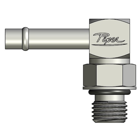 Piper 5/16in. 90 Degree Straight Thread Hose Barb 0890-05-05