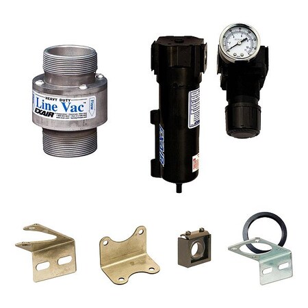 Exair NPT Heavy Duty Threaded Line Vac Kit 153200