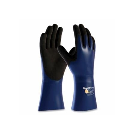 Pip MaxiDry Plus, Nitrile Coated Hi-Performance Gloves, Large, Blue/Black, 12PK 112-56-530/L