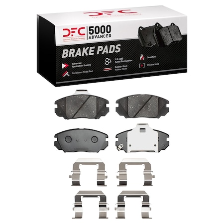 Dfc 5000 Advanced Disc Brake Pad Set,  1552-1125-02