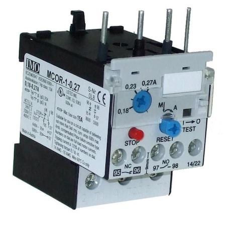 Imo Automation Thermal Overload Relay 0.18-0.27A MCOR-1-0.27