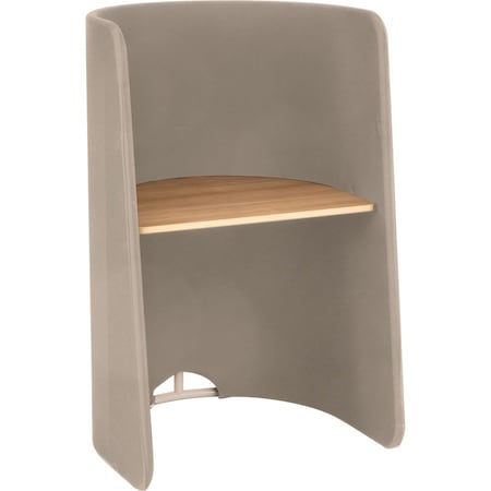 Safco Workstation Desk Roam Touchdown, Workstation, Tan, 30" D X 51-1/2" H, 33" W X 1958TN