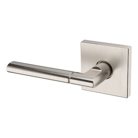 Baldwin Baldwin Preconfigured L021 Lever with R017 Rose Left Hand Half Dummy Lock Lifetime Satin L021056LDM