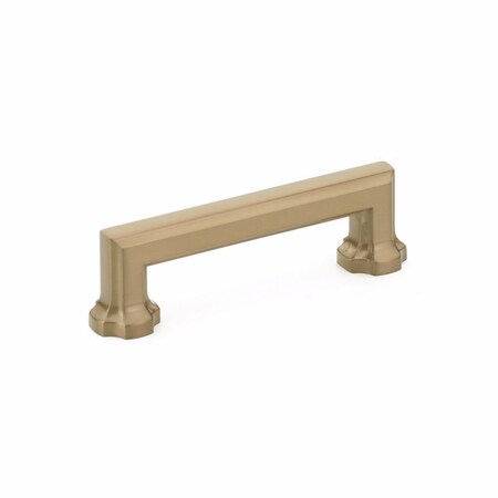 Schaub 3-1/2in Center to Center Empire Cabinet Pull Brushed Bronze Finish 883-BBZ