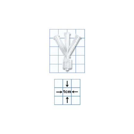 Jorgensen Laboratories Sterile"W", Fluid Connector Male Spin Luer Lock w/ 3 Female Luer Lock J1105B