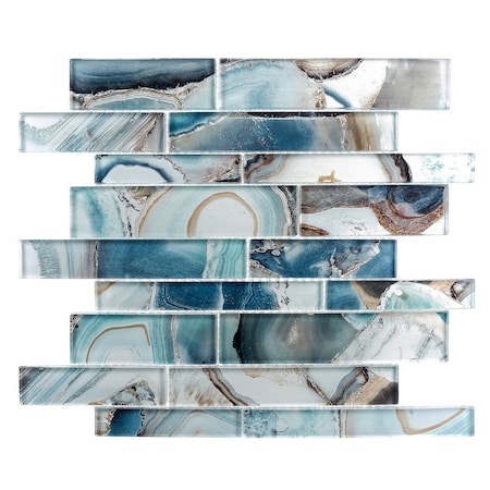 Andova Tiles ANDOVA TILES Myst Glass Mosaic Tile ANDMYS243