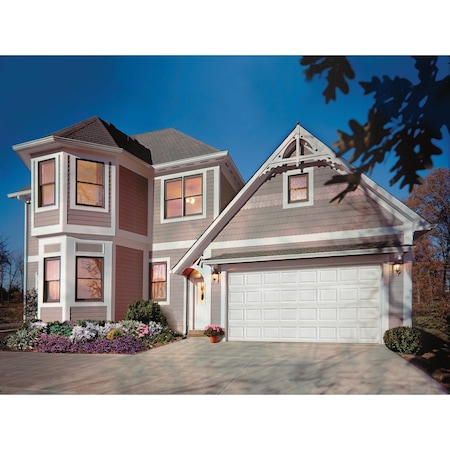 Holmes Bronze Series 8 ' Wx7 ' H Wht Steel Garage Door w/Extension Springs A632158