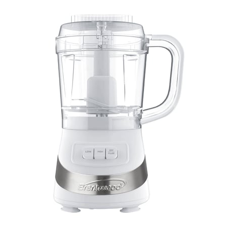 Brentwood Industries 3-Cup Food Processor in White FP-549W