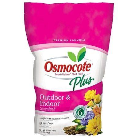 Miracle-Gro Osmocote Smart Release IndoorOutdoor Plant Food, Granule, 8 lb 274850