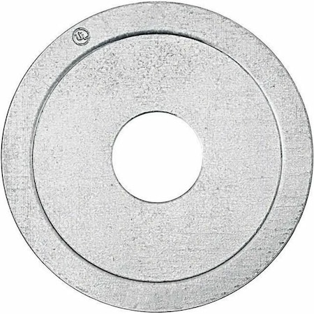 Dottie Conduit Fitting Reducing Washer, 3-1/2 in x 3/4 in, Steel, PVC Coated, Red RW92