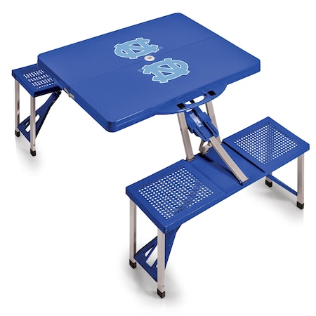 Picnic Time Family Of Brands North Carolina Tar Heels - Picnic Table Portable Folding Table 811-00-139-414-0