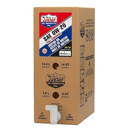 Lucas Oil Oil, 6 gal Sz, Amber 18003